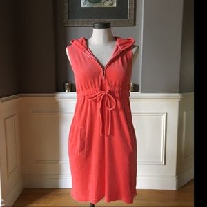 Coral Juicy Couture cover up dress